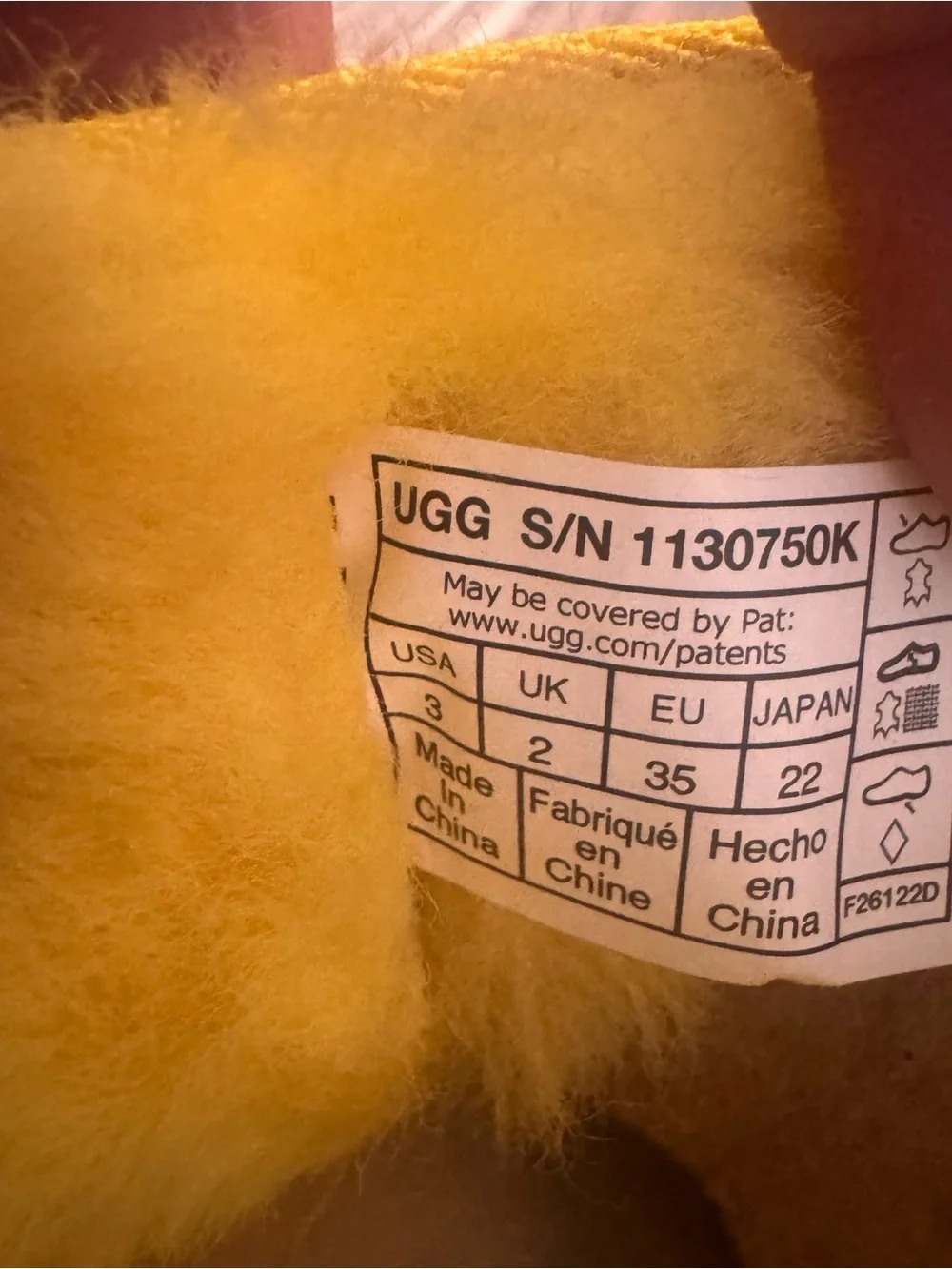 UGG soft suede